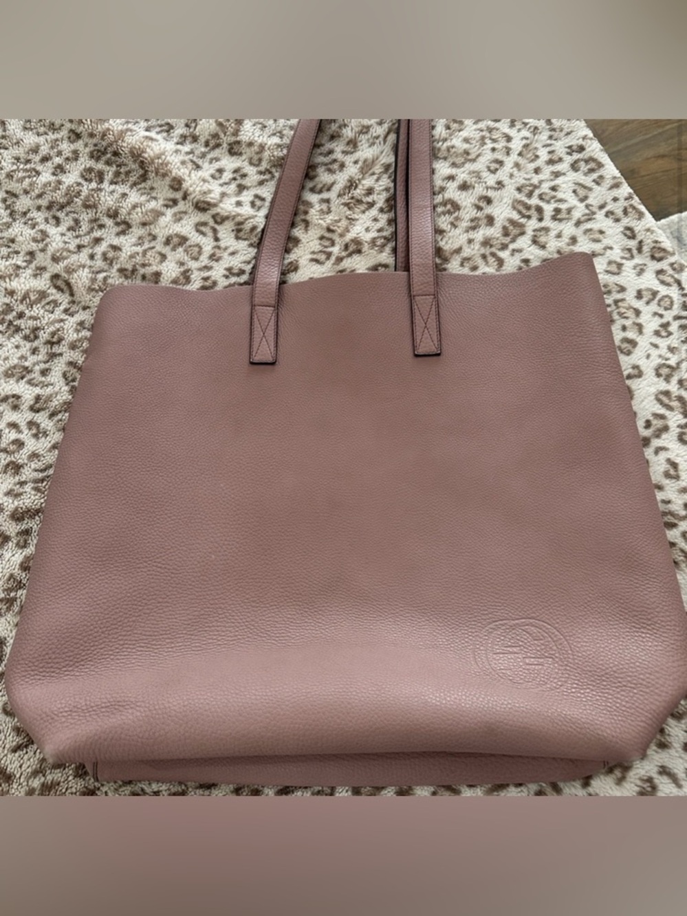 Gucci Large Nude Leather Tote